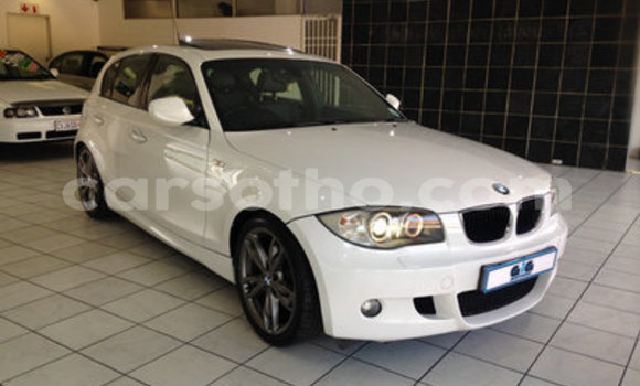 Sayi Na hannu BMW 1–Series White Mota in Butha Buthe a Butha-Buthe Sayi Na hannu BMW 1–Series White Mota in Butha Buthe a Butha-Buthe
