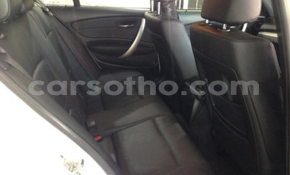 Sayi Na hannu BMW 1–Series White Mota in Butha Buthe a Butha-Buthe Sayi Na hannu BMW 1–Series White Mota in Butha Buthe a Butha-Buthe