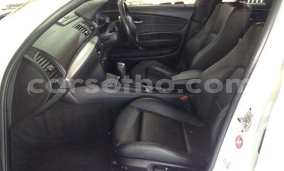 Sayi Na hannu BMW 1–Series White Mota in Butha Buthe a Butha-Buthe Sayi Na hannu BMW 1–Series White Mota in Butha Buthe a Butha-Buthe