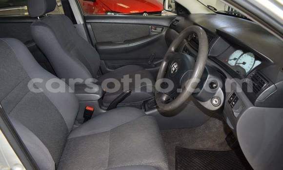 Sayi Na hannu Toyota Corolla Silver Mota in Thaba–Tseka a Mafeteng Sayi Na hannu Toyota Corolla Silver Mota in Thaba–Tseka a Mafeteng