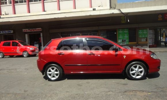 Sayi Na hannu Toyota Runx Red Mota in Maseru a Maseru Sayi Na hannu Toyota Runx Red Mota in Maseru a Maseru
