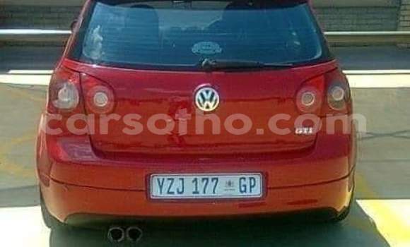 Sayi Na hannu Volkswagen Golf GTI Red Mota in Butha–Buthe a Thaba-Tseka Sayi Na hannu Volkswagen Golf GTI Red Mota in Butha–Buthe a Thaba-Tseka