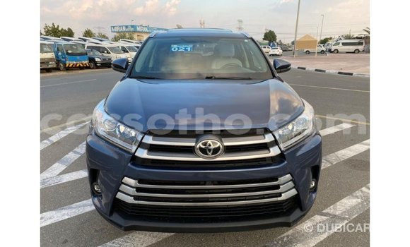 Buy Import Toyota Highlander Blue Car in Import - Dubai in Maseru Buy Import Toyota Highlander Blue Car in Import - Dubai in Maseru