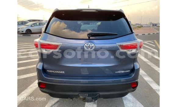 Buy Import Toyota Highlander Blue Car in Import - Dubai in Maseru Buy Import Toyota Highlander Blue Car in Import - Dubai in Maseru