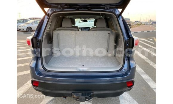 Buy Import Toyota Highlander Blue Car in Import - Dubai in Maseru Buy Import Toyota Highlander Blue Car in Import - Dubai in Maseru