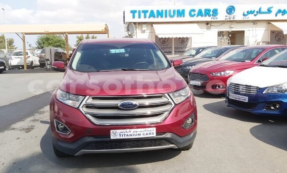 Sayi Imported Ford Edge Red Mota in Import - Dubai a Maseru Sayi Imported Ford Edge Red Mota in Import - Dubai a Maseru