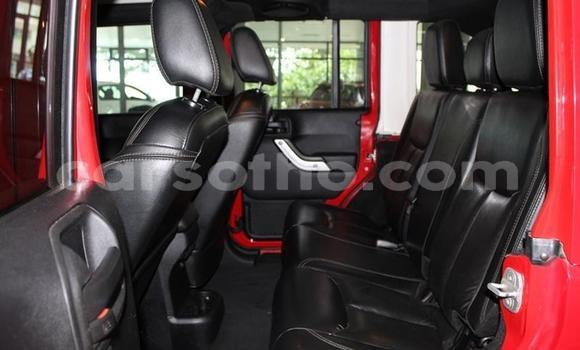 Sayi Na hannu Jeep Wrangler Red Mota in Roma a Maseru Sayi Na hannu Jeep Wrangler Red Mota in Roma a Maseru