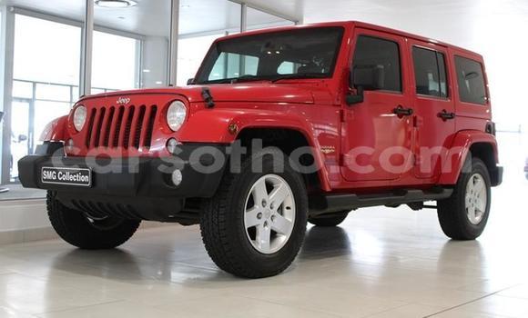 Sayi Na hannu Jeep Wrangler Red Mota in Roma a Maseru Sayi Na hannu Jeep Wrangler Red Mota in Roma a Maseru