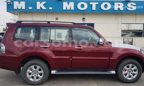Sayi Imported Mitsubishi Pajero Red Mota in Import - Dubai a Maseru Sayi Imported Mitsubishi Pajero Red Mota in Import - Dubai a Maseru