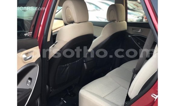 Sayi Imported Hyundai Santa Fe Red Mota in Import - Dubai a Maseru Sayi Imported Hyundai Santa Fe Red Mota in Import - Dubai a Maseru