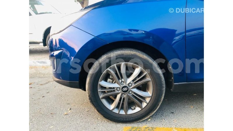 Buy import hyundai tucson blue car in import - dubai in ...