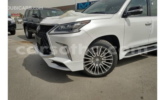 Buy Import Lexus LX White Car in Import - Dubai in Maseru