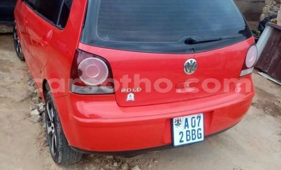 Sayi Na hannu Volkswagen Polo Red Mota in Butha Buthe a Butha-Buthe Sayi Na hannu Volkswagen Polo Red Mota in Butha Buthe a Butha-Buthe