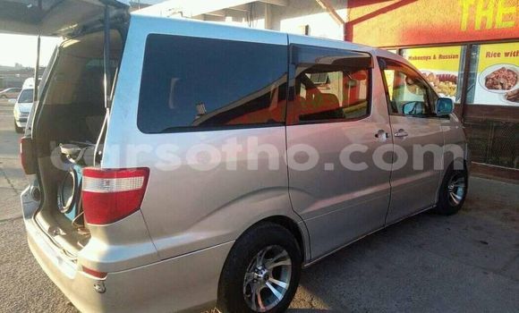 Sayi Na hannu Toyota Alphard Silver Mota in Butha Buthe a Butha-Buthe Sayi Na hannu Toyota Alphard Silver Mota in Butha Buthe a Butha-Buthe