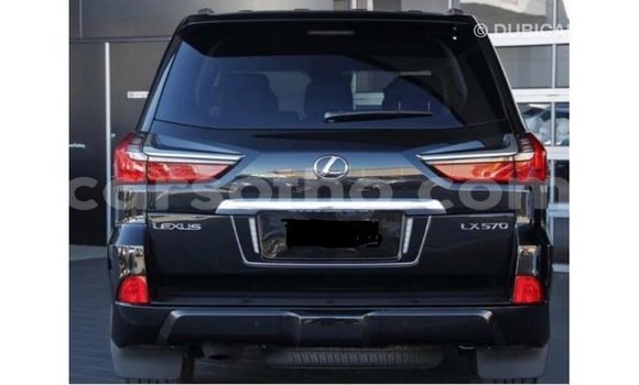 Buy Import Lexus LX Black Car in Import - Dubai in Maseru