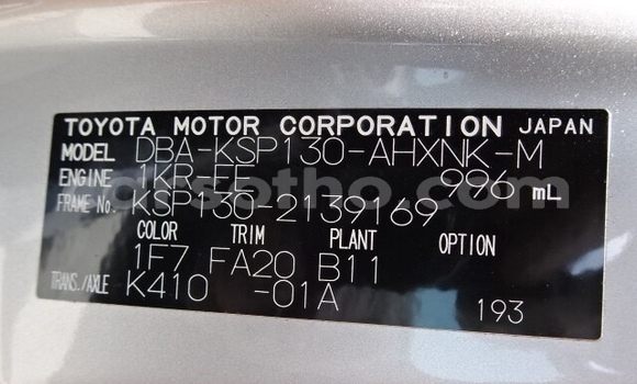 Acheter Occasion Voiture Toyota Vitz Gris à Maseru, Maseru Acheter Occasion Voiture Toyota Vitz Gris à Maseru, Maseru