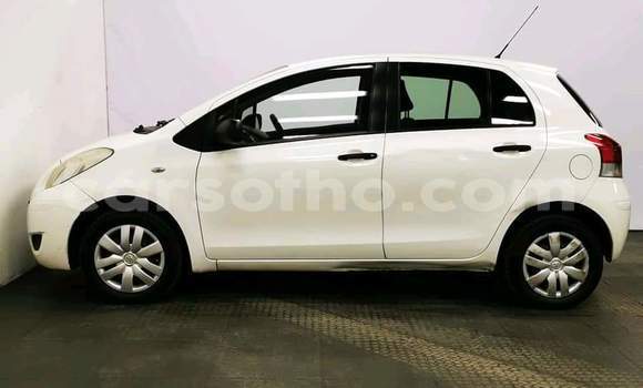 Buy Used Toyota Yaris White Car in Hlotse in Leribe Buy Used Toyota Yaris White Car in Hlotse in Leribe