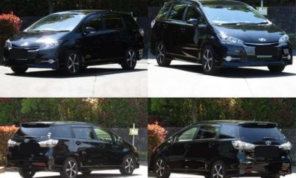 Sayi Na hannu Toyota Wish Black Mota in Butha Buthe a Butha-Buthe Sayi Na hannu Toyota Wish Black Mota in Butha Buthe a Butha-Buthe