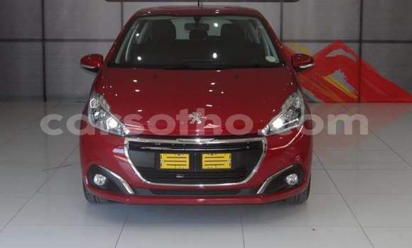 Acheter Occasion Voiture Peugeot 208 Rouge à Hlotse, Leribe Acheter Occasion Voiture Peugeot 208 Rouge à Hlotse, Leribe