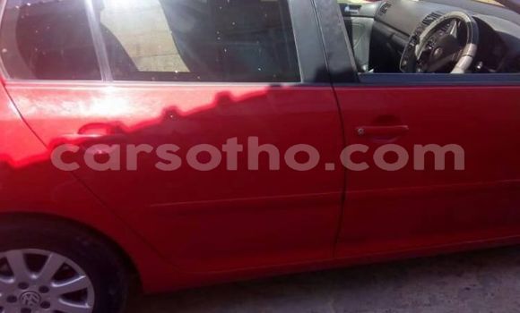 Sayi Na hannu Volkswagen Golf Red Mota in Maseru a Maseru Sayi Na hannu Volkswagen Golf Red Mota in Maseru a Maseru