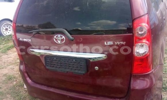 Sayi Na hannu Toyota Avanza Red Mota in Maseru a Maseru Sayi Na hannu Toyota Avanza Red Mota in Maseru a Maseru