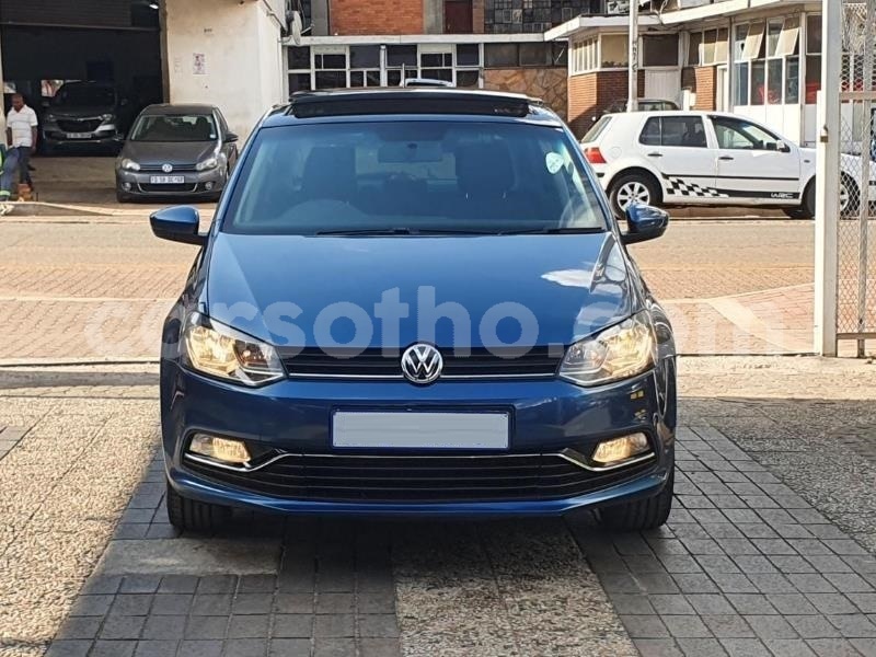 Buy used volkswagen polo blue car in port louis in port louis district -  carmoris