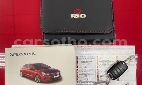Sayi Na hannu Kia Rio Red Mota in Butha–Buthe a Thaba-Tseka Sayi Na hannu Kia Rio Red Mota in Butha–Buthe a Thaba-Tseka