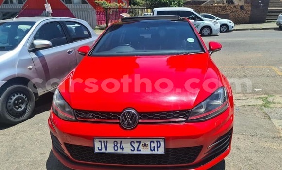 Acheter Occasion Voiture Volkswagen Golf Rouge à Hlotse, Leribe