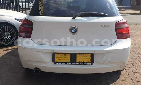Sayi Na hannu BMW 1-Series White Mota in Quthing a Butha-Buthe Sayi Na hannu BMW 1-Series White Mota in Quthing a Butha-Buthe