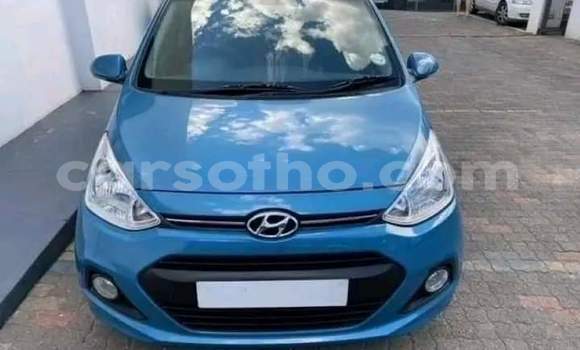 Acheter Occasion Voiture Hyundai i10 Bleu à Hlotse, Leribe