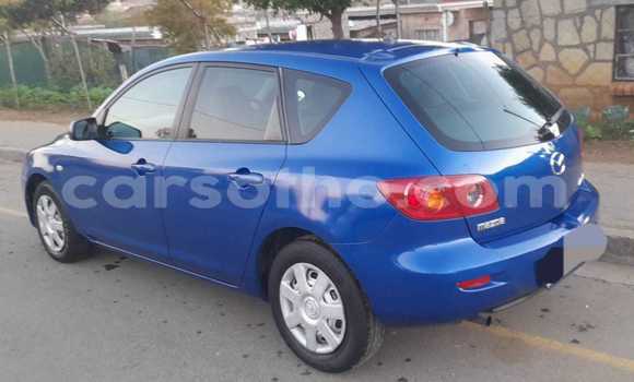 Sayi Na hannu Mazda Axela Blue Mota in Import - Dubai a Maseru Sayi Na hannu Mazda Axela Blue Mota in Import - Dubai a Maseru