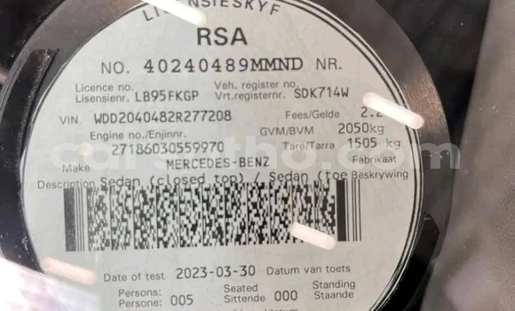 Acheter Occasion Voiture Mercedes-Benz C–Class Blanc à Maseru, Maseru Acheter Occasion Voiture Mercedes-Benz C–Class Blanc à Maseru, Maseru