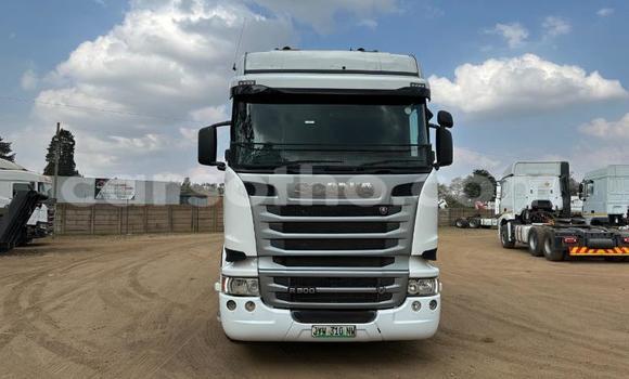Acheter Occasion Utilitaire Scania R420 Blanc à Maseru, Maseru