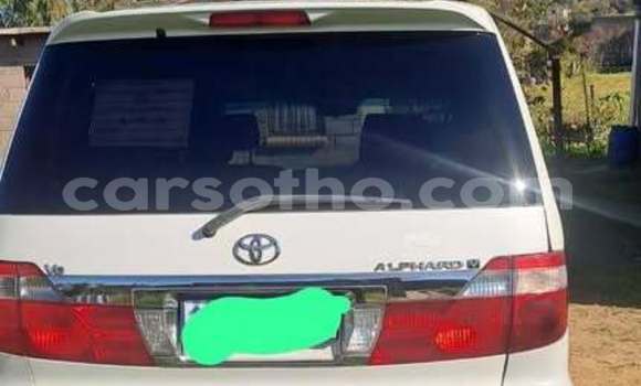 Acheter Occasion Voiture Toyota Alphard Blanc à Maseru, Maseru Acheter Occasion Voiture Toyota Alphard Blanc à Maseru, Maseru