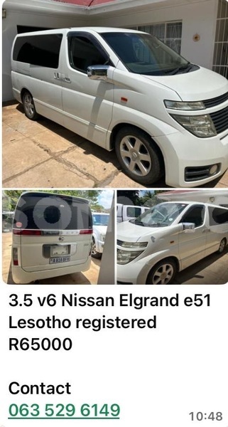 Big with watermark nissan elgrand maseru maseru 31011