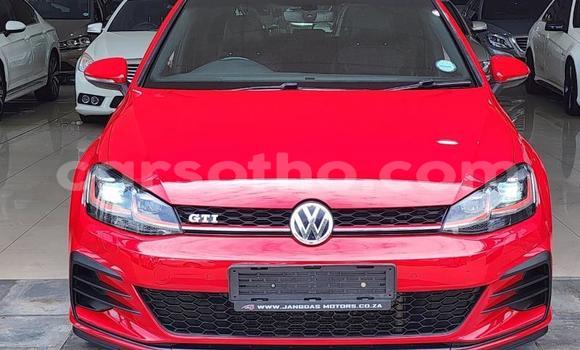 Sayi Na hannu Volkswagen Golf Red Mota in Import - Dubai a Maseru Sayi Na hannu Volkswagen Golf Red Mota in Import - Dubai a Maseru