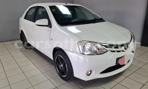 Buy Used Toyota Etios White Car in Roma in Maseru