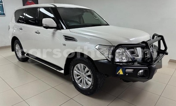 Buy Used Nissan Patrol White Car in Mokhotlong in Berea