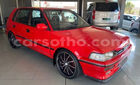 Buy Used Toyota Corolla II Red Car in Mafeteng in Mafeteng