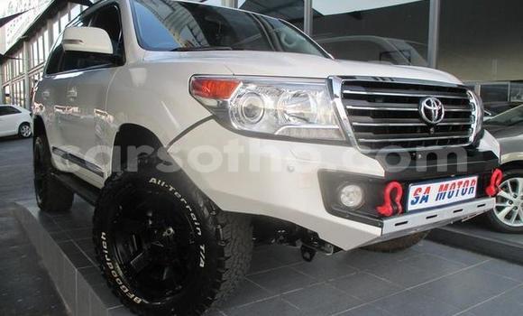Acheter Occasion Voiture Toyota Land Cruiser Blanc à Hlotse, Leribe Acheter Occasion Voiture Toyota Land Cruiser Blanc à Hlotse, Leribe