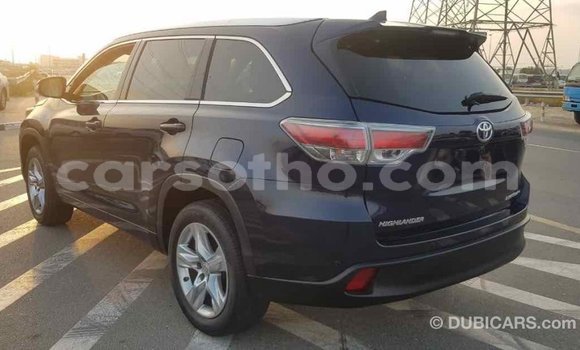 Sayi Imported Toyota Highlander Blue Mota in Import - Dubai a Maseru Sayi Imported Toyota Highlander Blue Mota in Import - Dubai a Maseru
