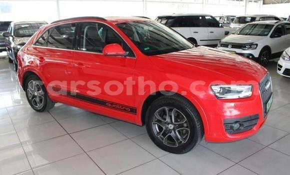 Acheter Occasion Voiture Audi Q3 Rouge à Maputsoa, Leribe Acheter Occasion Voiture Audi Q3 Rouge à Maputsoa, Leribe
