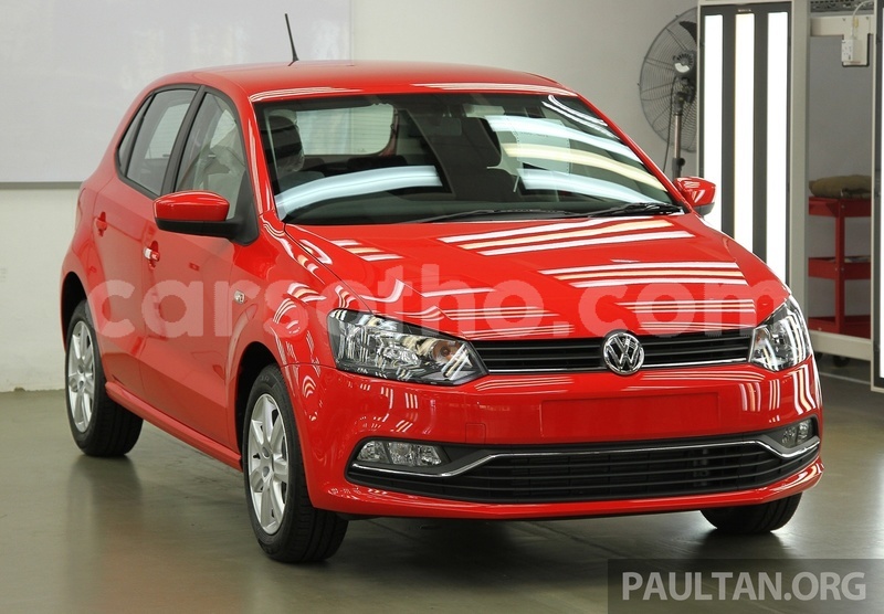 Big with watermark vw polo facelift front from malaysia preview