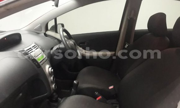 Buy Used Toyota Yaris Red Car in Maputsoe in Leribe Buy Used Toyota Yaris Red Car in Maputsoe in Leribe