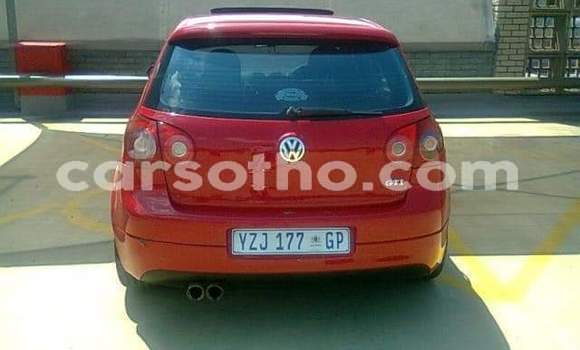 Sayi Na hannu Volkswagen Golf GTI Red Mota in Butha–Buthe a Thaba-Tseka Sayi Na hannu Volkswagen Golf GTI Red Mota in Butha–Buthe a Thaba-Tseka