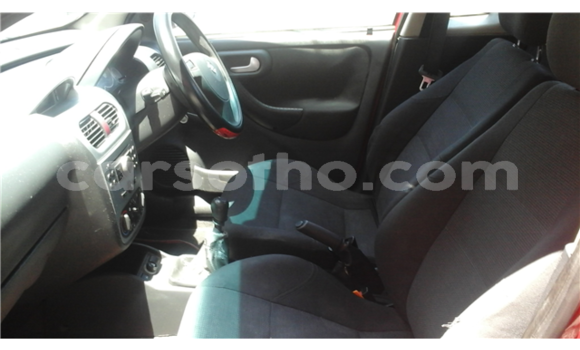 Buy Used Opel Corsa Red Car in Hlotse in Leribe Buy Used Opel Corsa Red Car in Hlotse in Leribe