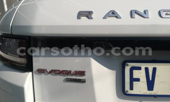 Buy Used Land Rover Range Rover Evoque White Car in Maseru in Maseru Buy Used Land Rover Range Rover Evoque White Car in Maseru in Maseru