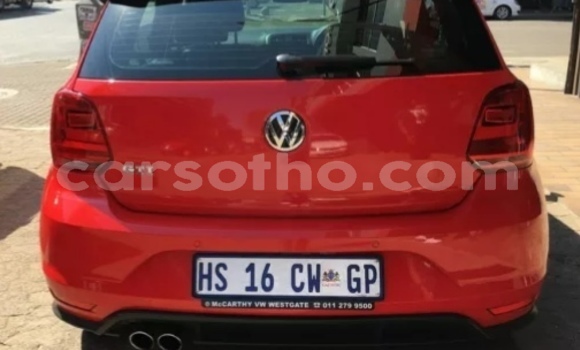 Acheter Occasion Voiture Volkswagen Polo Rouge à Hlotse, Leribe Acheter Occasion Voiture Volkswagen Polo Rouge à Hlotse, Leribe