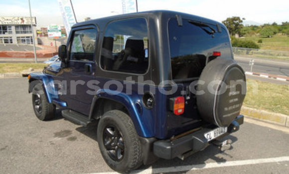 Sayi Na hannu Jeep Wrangler Blue Mota in Peka a Leribe Sayi Na hannu Jeep Wrangler Blue Mota in Peka a Leribe