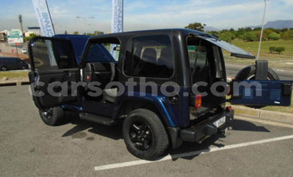 Sayi Na hannu Jeep Wrangler Blue Mota in Peka a Leribe Sayi Na hannu Jeep Wrangler Blue Mota in Peka a Leribe